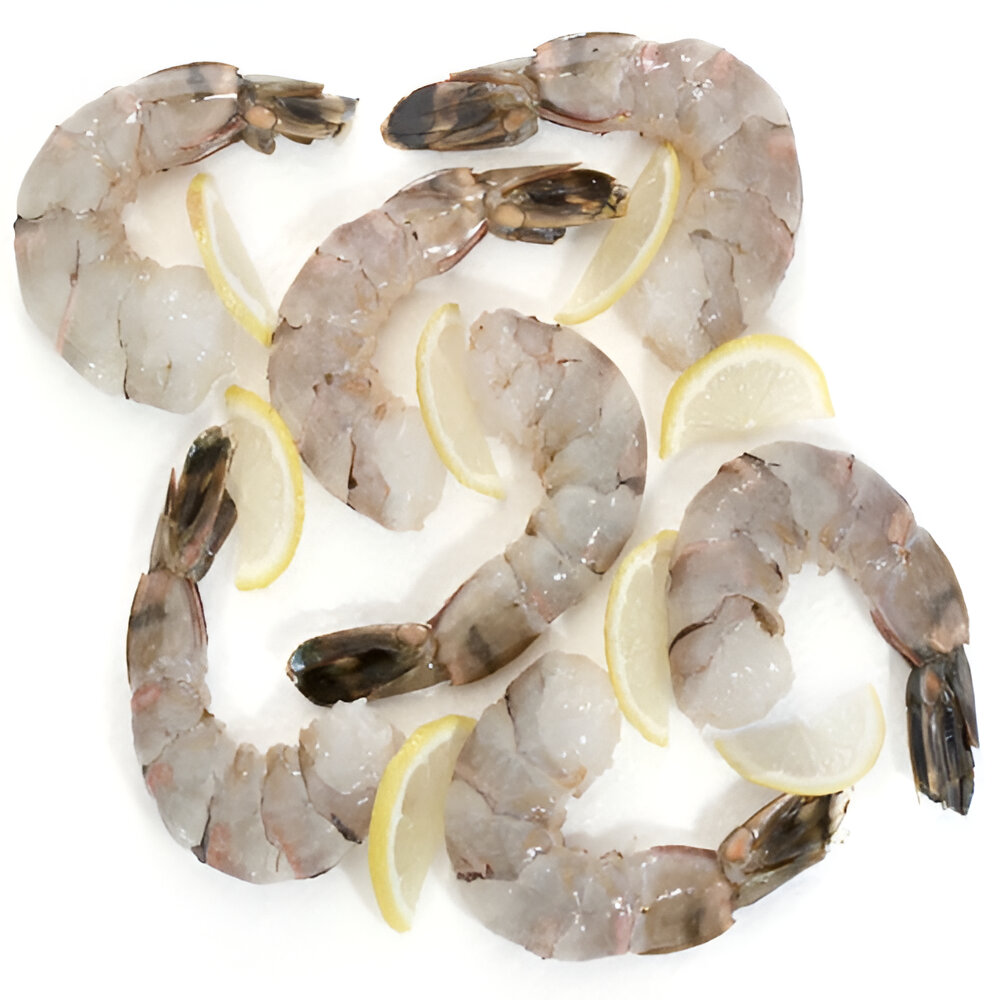Raw Peeled Tail-On Shrimps 